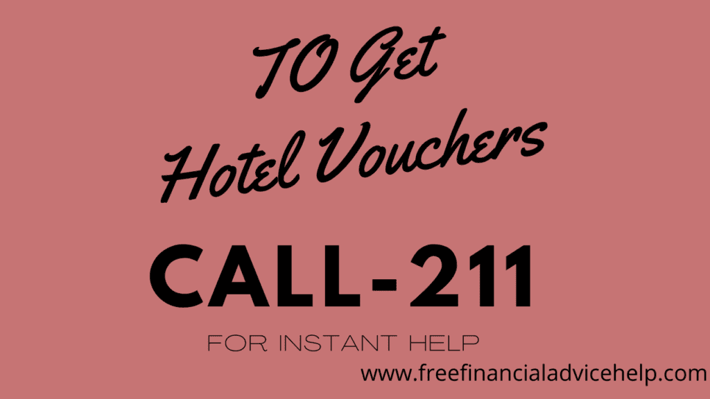 To Get The Hotel Vouchers Near Me For Homeless
