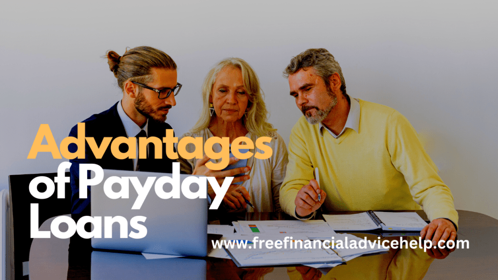 Advantages Of Payday Loans